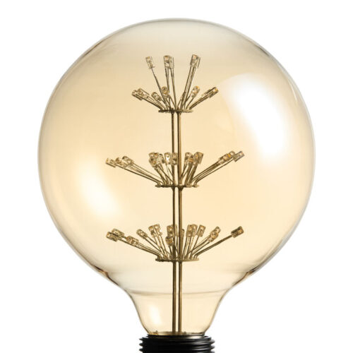 Clear Star Shaped Vintage Edison Style LED Light Bulb