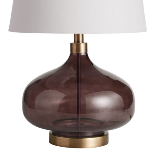 Halsey Glass Teardrop Table Lamp Base