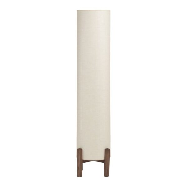 Natural Paper Rattan and Wood 2 Light Floor Lamp Natural Paper Rattan and Wood 2 Light Floor Lamp