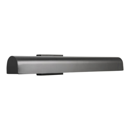 Remi Black Metal 2 Light Gallery Wall Sconce