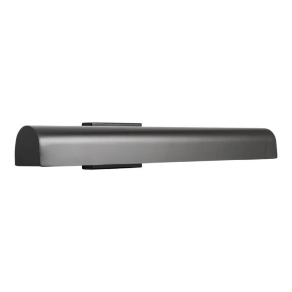 Remi Black Metal 2 Light Gallery Wall Sconce