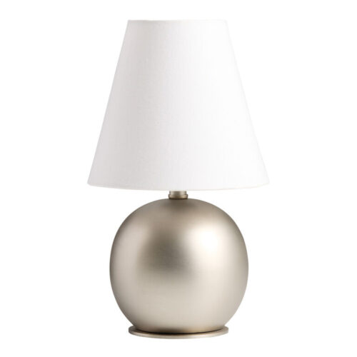 Shea Mini Metal Orb Empire Shade Table Lamp