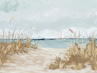 Beach's Embrace - Wall Art Print, 16x12