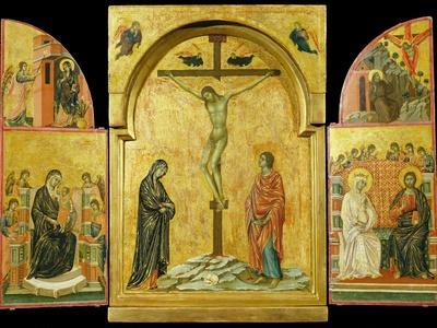 Crucifixion Altarpiece - Photographic Print, 12x9