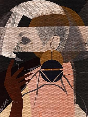 Face Off No. 2 - Wall Art Print, 12x16