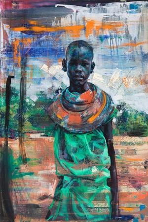 Paris Lakililie (Oil on Panel) - Giclee Print, 12x18