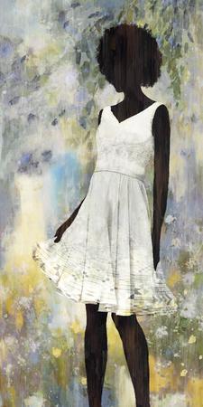 Surrounded by Flowers - Wall Art Print, 14x28