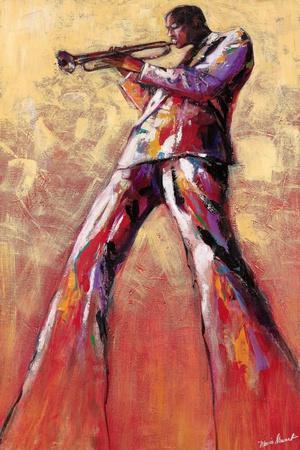 Trumpet Solo - Wall Art Print, 12x18