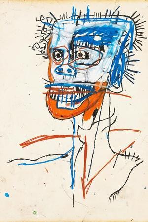 Untitled (Head of Madman), 1982 - Giclee Print, 12x18