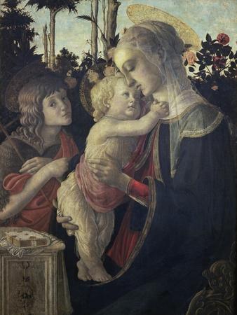 Virgin and Child with John the Baptist - Giclee Print, 12x16